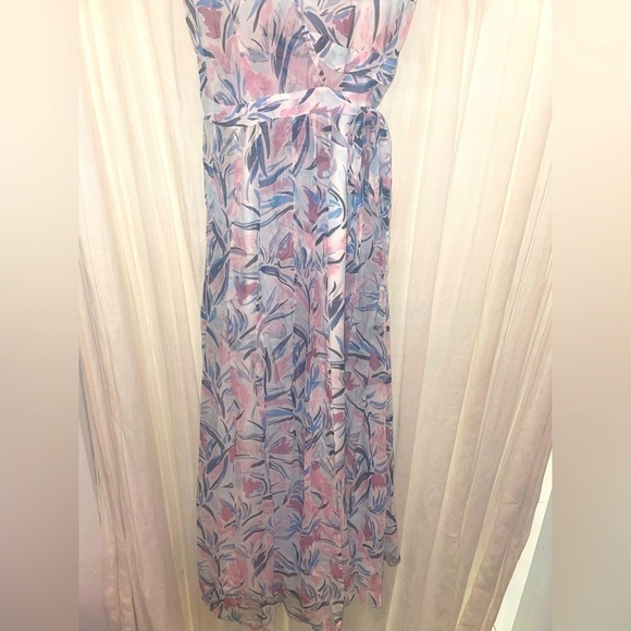 Club Monaco Floral Maxi Wrap Dress 🌸NWT - Picture 7 of 10